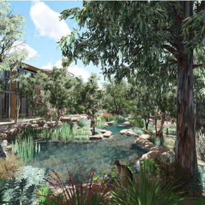 Taronga retreat view
