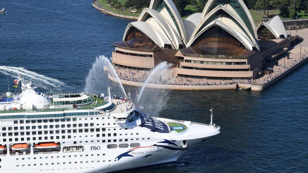 Australia cruising ban: P&O's Pacific Explorer becomes first ship to enter Sydney Harbour for two years